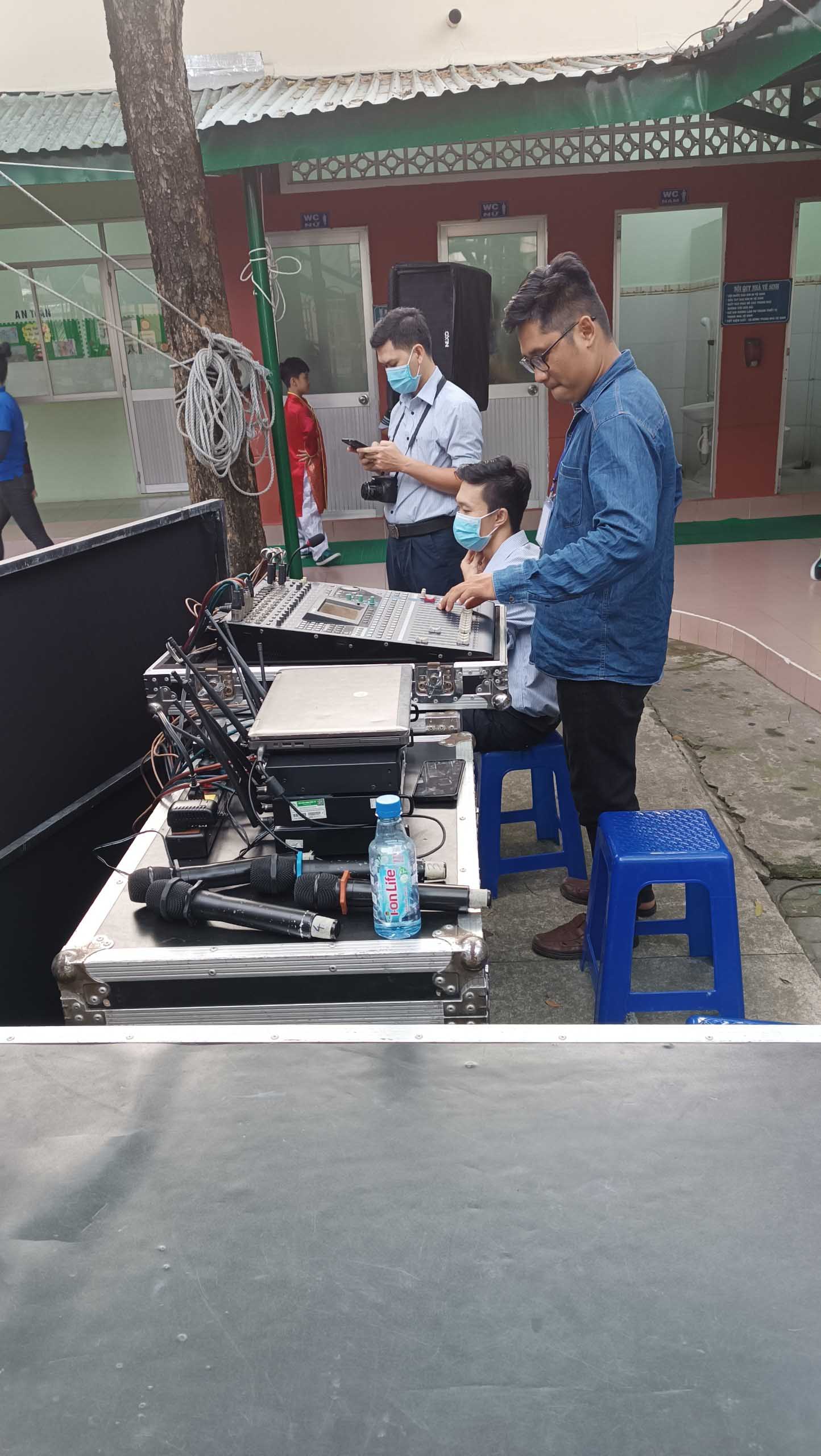 Cho thuê âm thanh quận 11 HCM tại trường Trương Vĩnh Ký 