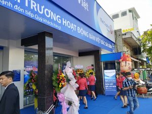 Cho thuê âm thanh quận Tân Phú HCM khai trương ngân hàng Bản Việt